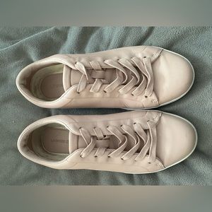 Lacoste Pink Leather Sneakers